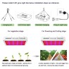 Luz LED para cultivo de plantas - espectro completo - 300W - 1600W