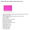 Luz LED para cultivo de plantas - espectro completo - 300W - 1600W