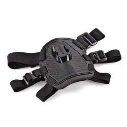 Arnês para cães - alça no peito - suporte para câmeras GoPro Hero