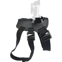 Arnês para cães - alça no peito - suporte para câmeras GoPro Hero