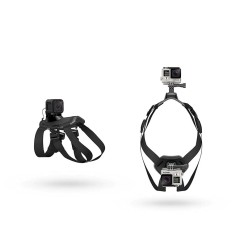 Arnês para cães - alça no peito - suporte para câmeras GoPro Hero