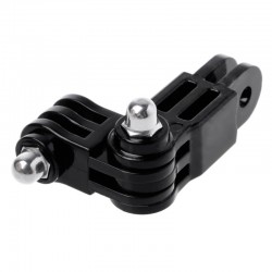 Braço pivô de 3 vias - adaptador - montagem de extensão - para câmeras GoPro