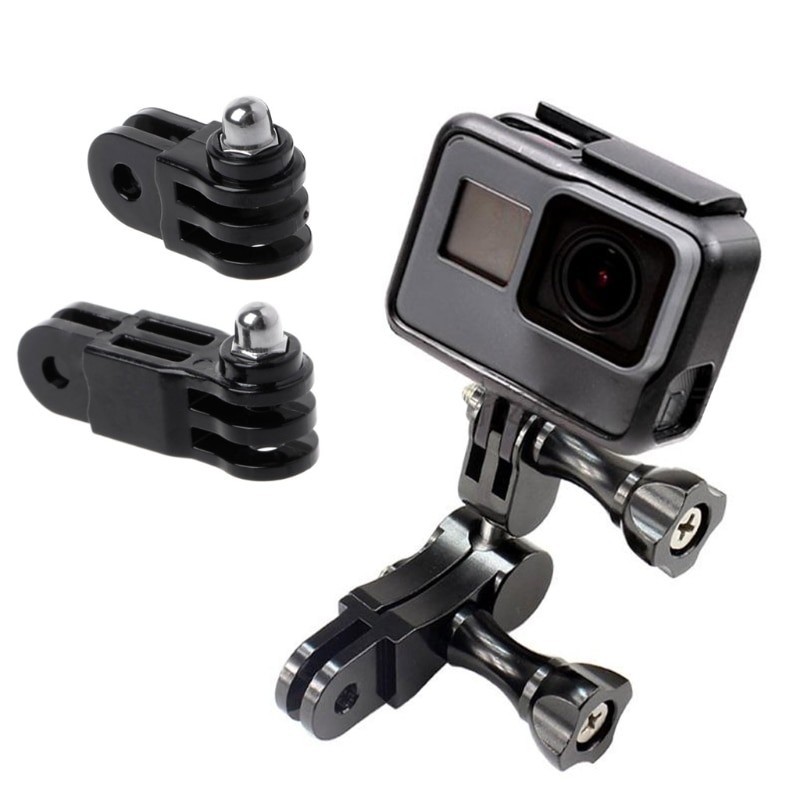 Braço pivô de 3 vias - adaptador - montagem de extensão - para câmeras GoPro