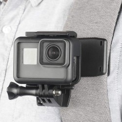 Clipe de montagem rápida - giratório em 360 graus - para câmeras GoPro
