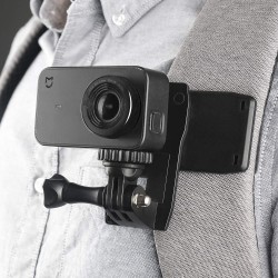 Clipe de montagem rápida - giratório em 360 graus - para câmeras GoPro