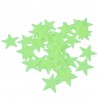 Glow-in-the-dark stars - wall / ceiling stickers - 3cm - 50 piecesDecoration