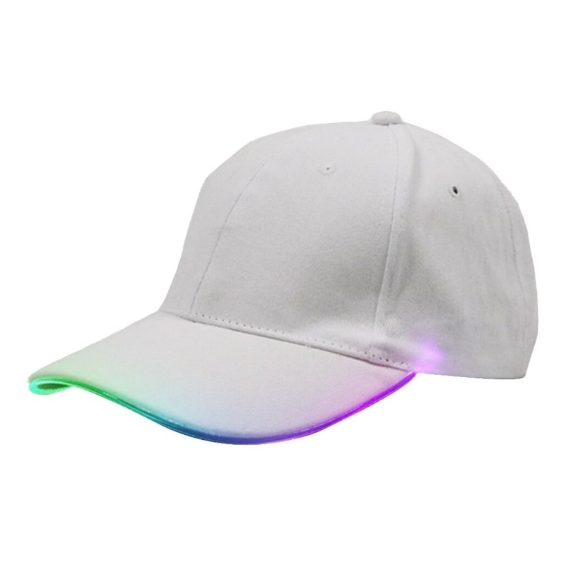 Boné de beisebol - ajustável - com LED