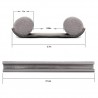 Under door guard - draft stopper - soundproof - door bottom sealing - stripFurniture