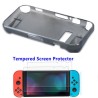 Capa protetora - com 2 protetores de tela - para Nintendo Switch Joycon Console