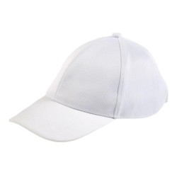 Baseball cap - fiber optic - LED - USB - whiteHats & Caps