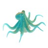 Polvo artificial fluorescente - com ventosa - decoração de aquário