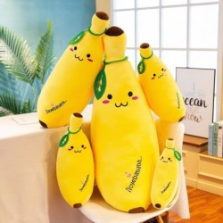 Banana de pelúcia - travesseiro macio - brinquedo