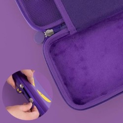 Saco de armazenamento rígido de proteção - para Nintendo Switch / Nintendo Switch Lite - diabo roxo