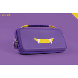 Saco de armazenamento rígido de proteção - para Nintendo Switch / Nintendo Switch Lite - diabo roxo