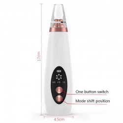 Removedor de cravos / acne - limpador de poros faciais - cuidados com o rosto por sucção a vácuo - USB