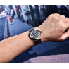 BENYAR - automatic mechanical watch - hollow-out design - stainless steel - blueWatches