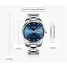 HAIQIN - mechanical automatic watch - stainless steel - gold / blackWatches