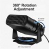 Aquecedor de carro 4 em 1 - ventilador de refrigeração / aquecimento - secador / desembaciador / descongelador - 120W