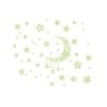 Luminous stars / moon - decorative wall / ceiling stickersWall stickers