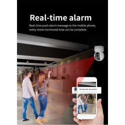 Wireless camera - baby monitor - auto tracking - two way audio - 5G IP - WiFi - 720PSecurity cameras