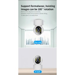 Wireless camera - baby monitor - auto tracking - two way audio - 5G IP - WiFi - 720PSecurity cameras
