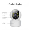 Wireless camera - baby monitor - auto tracking - two way audio - 5G IP - WiFi - 720PSecurity cameras