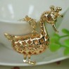 Crystal black duck - keyringKeyrings