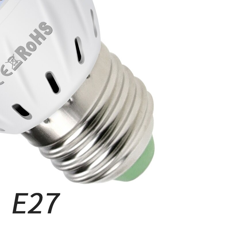 Lâmpada LED - luz de cultivo de plantas - espectro completo - hidropônico - E27 - E14 - GU10 - MR16 - B22 - 220V