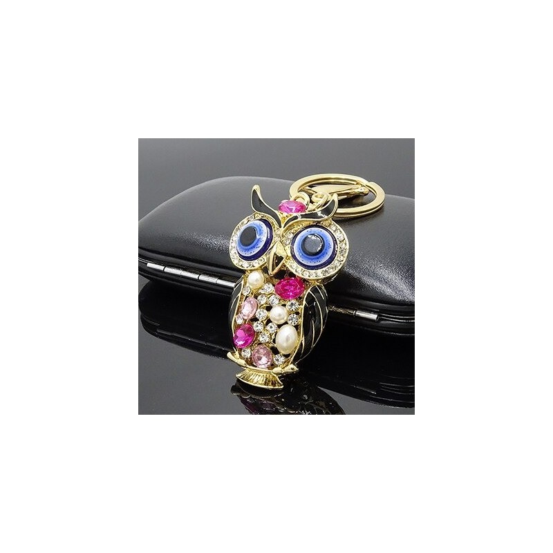 Crystal owl keychainKeyrings