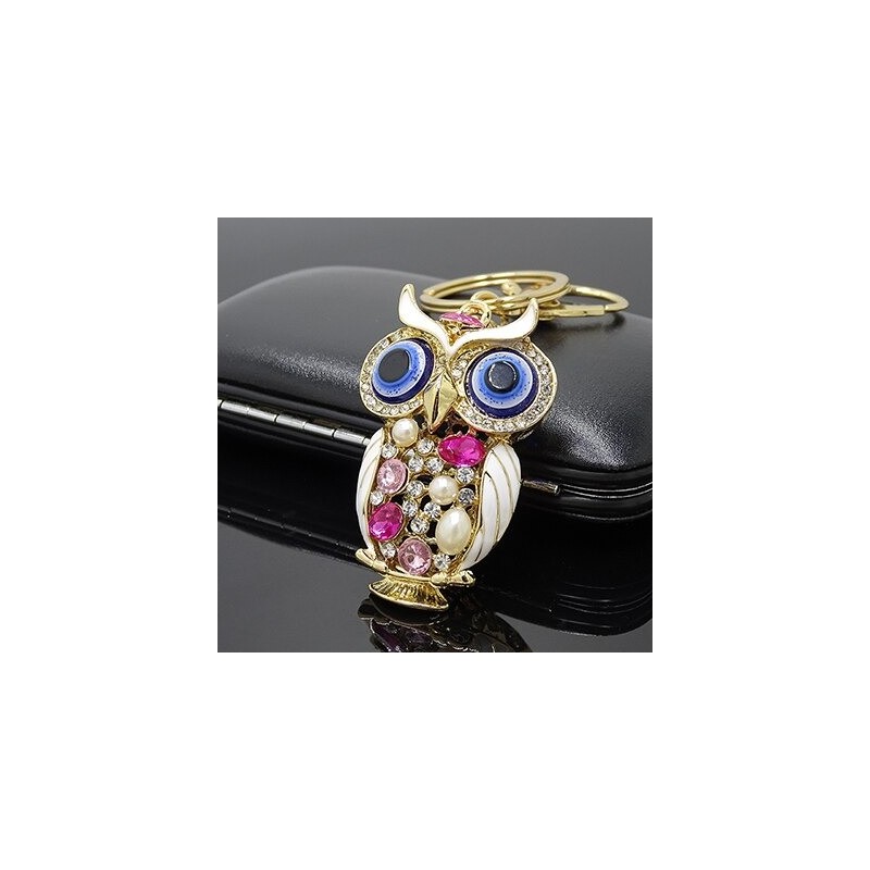 Crystal owl keychainKeyrings