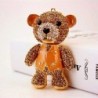 Urso de cristal/diamante - chaveiro