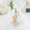 Ovelha de ouro - com cristais - chaveiro