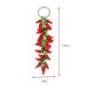 Multilayered red pepper chilli - keychainKeyrings