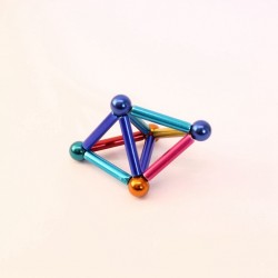 Bolas / bastões magnéticos de neodímio - blocos de construção