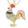 Crystal rooster keychainKeyrings