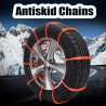 Correntes antiderrapantes para pneus de inverno - nylon - 10 unidades