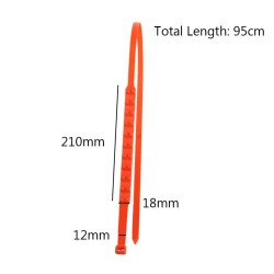 Correntes antiderrapantes para pneus de inverno - nylon - 10 unidades