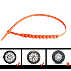 Correntes antiderrapantes para pneus de inverno - nylon - 10 unidades