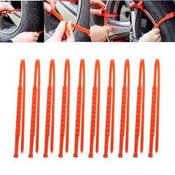 Correntes antiderrapantes para pneus de inverno - nylon - 10 unidades
