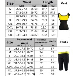 Slimming / weight loss pants / vest - sauna effect - fitness training setFitness
