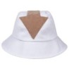 Chapéu de verão - estilo balde - símbolo de seta impresso