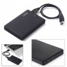 Caixa de disco rígido de 2,5" USB 2.0 SATA externo - com cabo USB