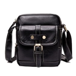 Bolsa de ombro de couro vintage