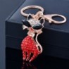 Sexy crystal lady cat - keychainKeyrings
