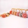Hollow out flower ball - keychainKeyrings