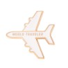 Avião de esmalte - broche
