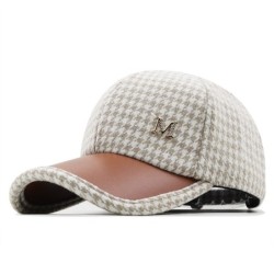 Boné de beisebol moderno - design xadrez britânico