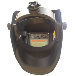 Auto-darkening welding helmet - hellfire / skullHelmets