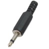 Plugue de fone de ouvido - conector macho - 35mm - 5 peças