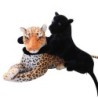 Pelúcia macia - leopardo - tigre - onça